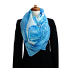 Hedvábný šátek  - Zdeňka (90 x 90)