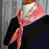 Hedvábný šátek  - Flóra(55 x 55)