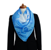 Hedvábný šátek  - Galina (90 x 90)