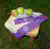 Eko sáček květ života-fialová L