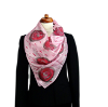 Hedvábný šátek  - Katarína(90 x 90)