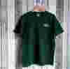 Tričko s výšivkou  Kapr - tmavě zelená